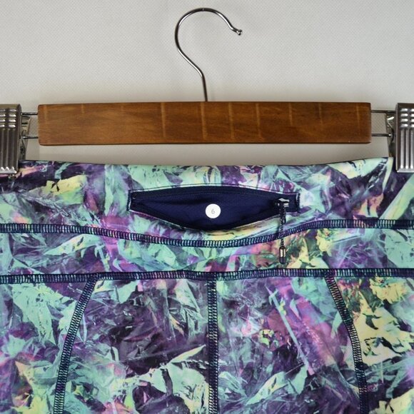 lululemon Run: Inspire Crop II *All Full-On Luxtreme Size 6 in Iridescent Multi - Picture 4 of 4
